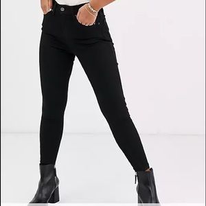 NWT TOPSHOP JAMIE moto high waist ankle grazer TALL (Read description!)